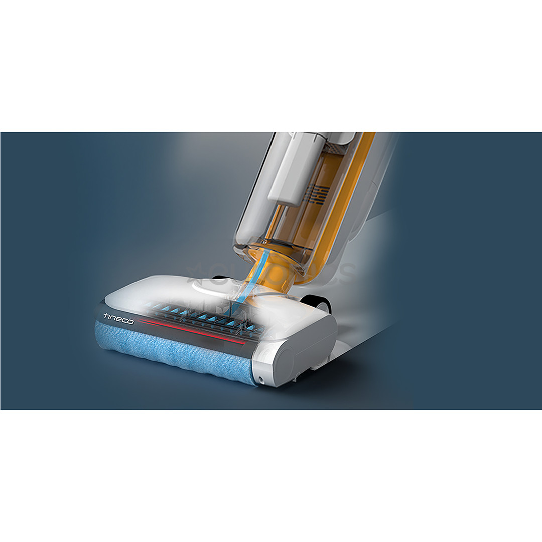 Tinceo iFLOOR Y2 Plus, Wet & Dry, white/orange - Cordless vacuum cleaner