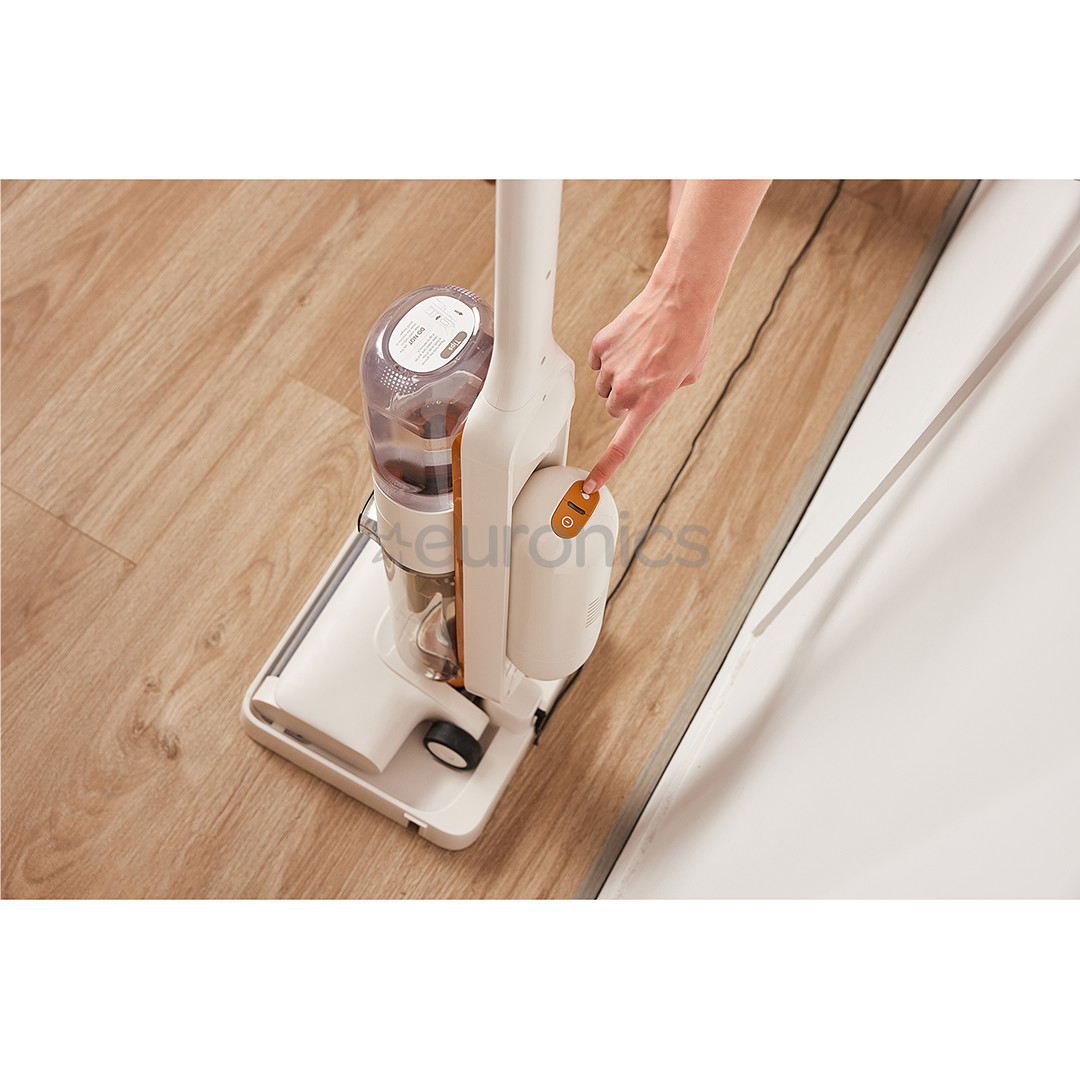 Tinceo iFLOOR Y2 Plus, Wet & Dry, white/orange - Cordless vacuum cleaner