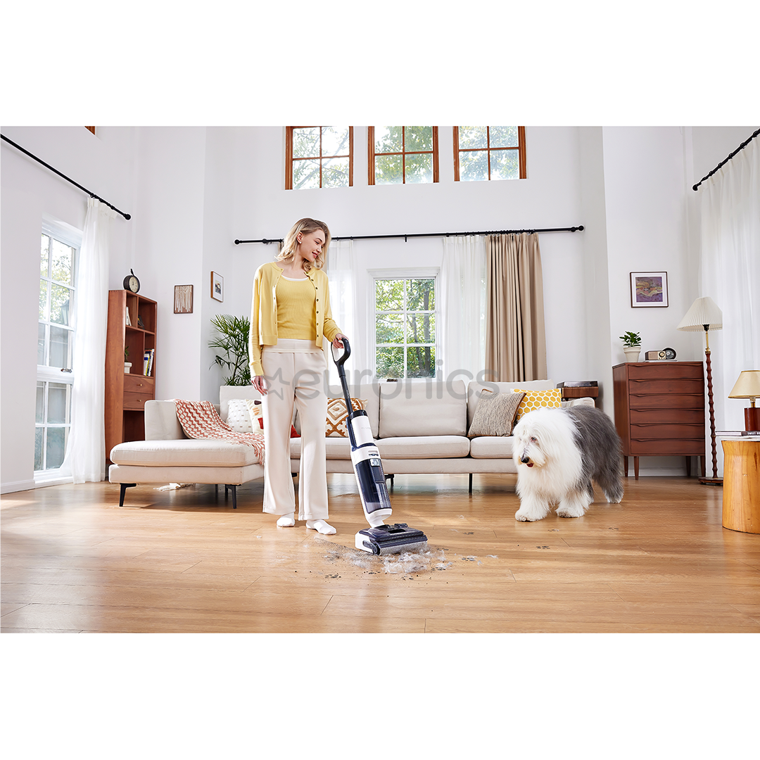Tineco Floor One S5 Stretch Extreme, белый/черный - Беспроводная швабра