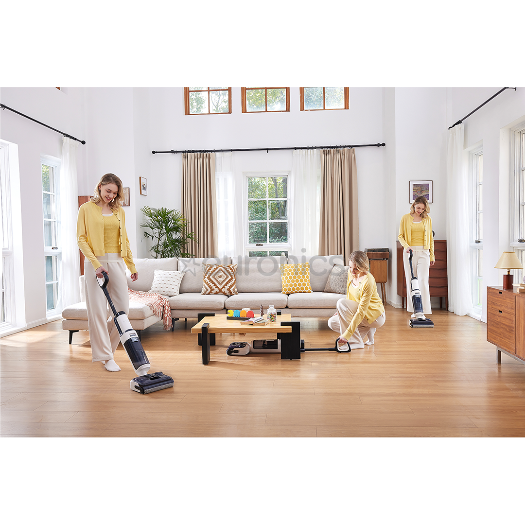 Tineco Floor One S5 Stretch Extreme, белый/черный - Беспроводная швабра