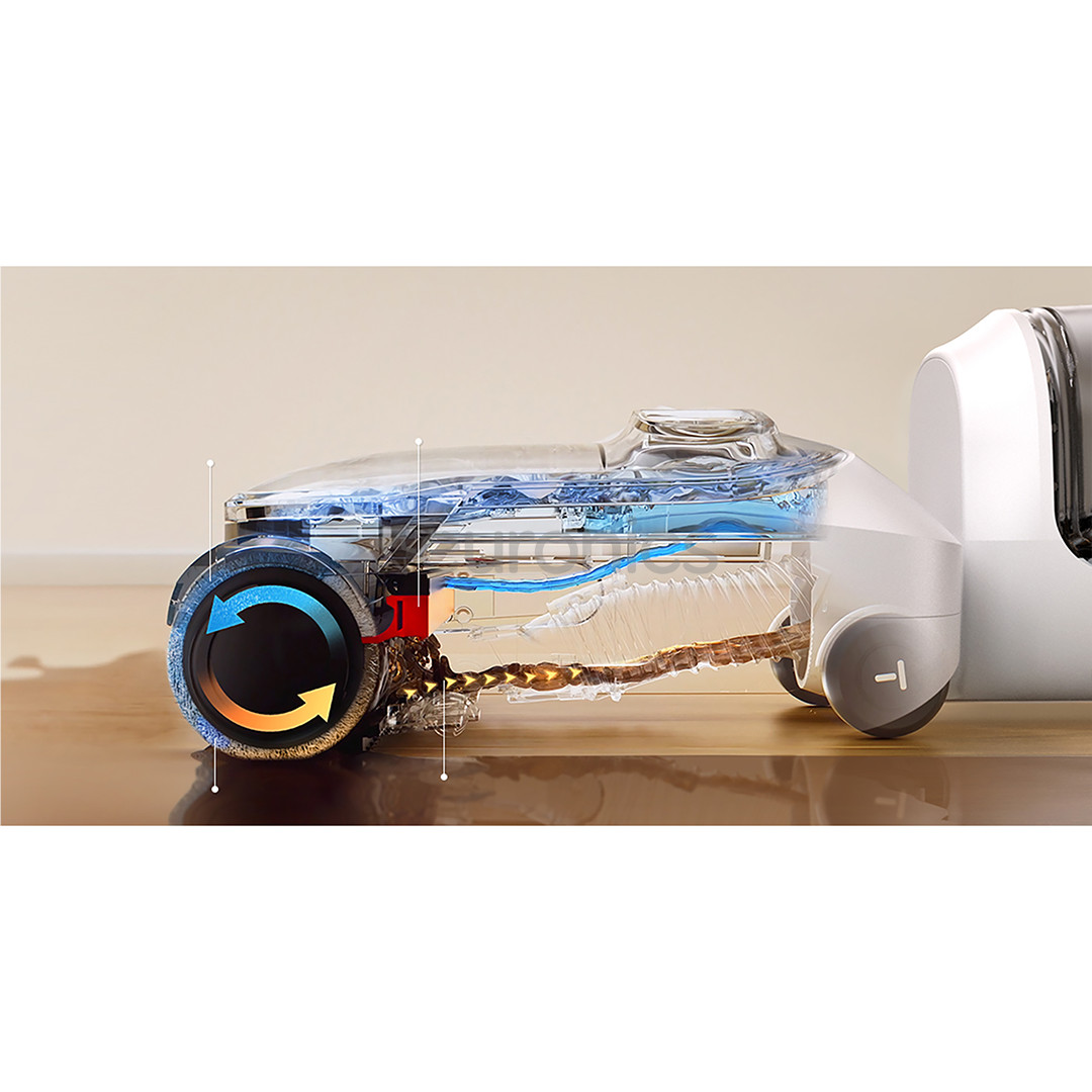 Tineco Floor One S5 Stretch Extreme, белый/черный - Беспроводная швабра