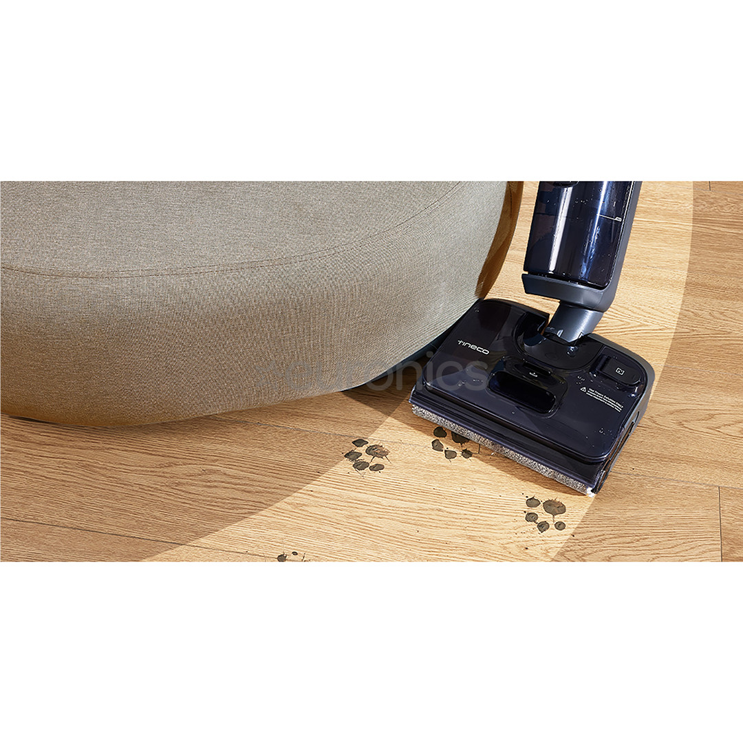 Tineco Floor One S6 Stretch Extreme, hall/must - Juhtmevaba põrandapesur