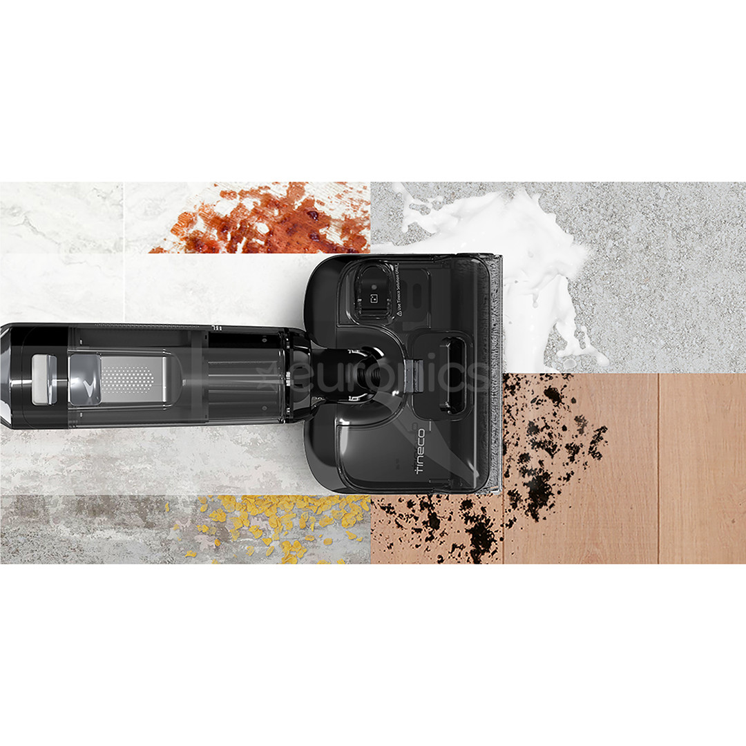 Tineco Floor One S6 Stretch Extreme, hall/must - Juhtmevaba põrandapesur
