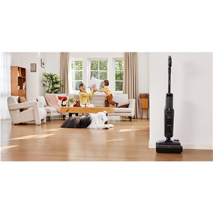 Tineco Floor One S6 Stretch Extreme, hall/must - Juhtmevaba põrandapesur