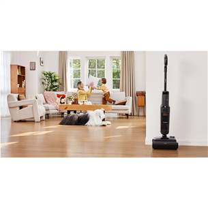 Tineco Floor One S6 Stretch Extreme, hall/must - Juhtmevaba põrandapesur