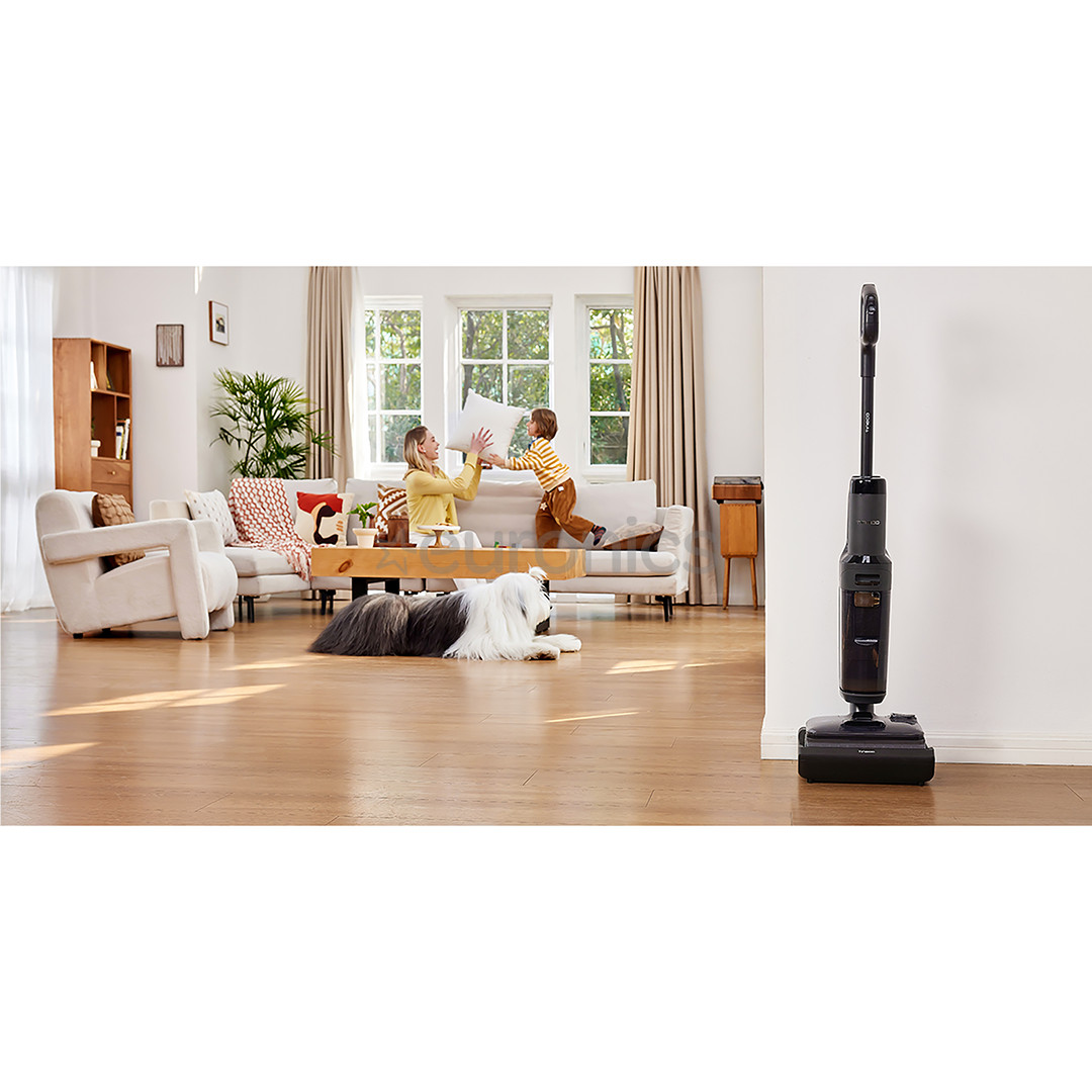Tineco Floor One S6 Stretch Extreme, hall/must - Juhtmevaba põrandapesur