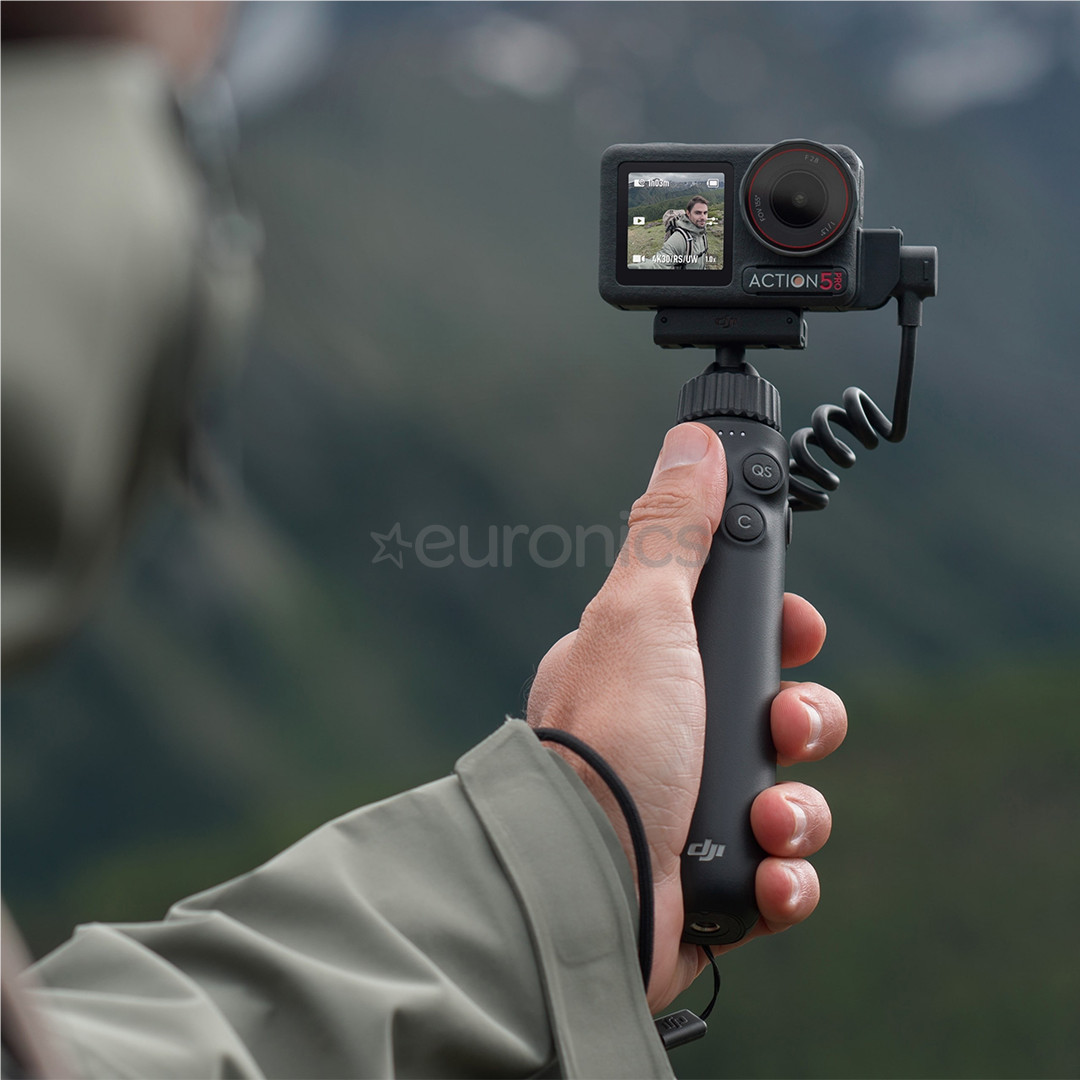 Dji Osmo Action Multifunctional Charging Handle, must - Tarvik