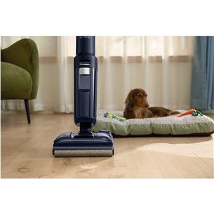Tineco Floor One S7 Stretch, märg- ja kuivpuhastus, tumesinine - Juhtmevaba varstolmuimeja