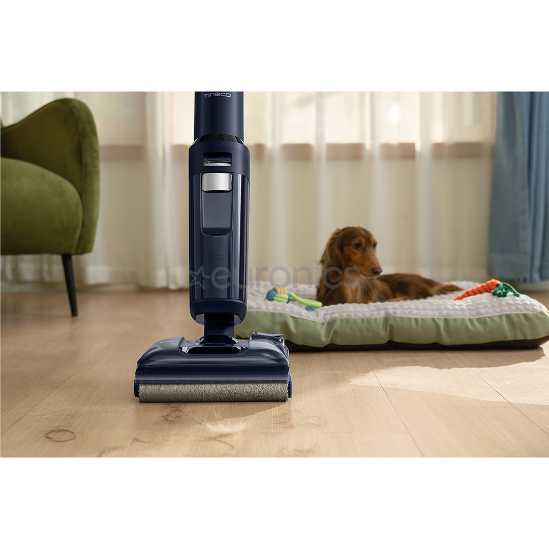 Tineco Floor One S7 Stretch, märg- ja kuivpuhastus, tumesinine - Juhtmevaba varstolmuimeja