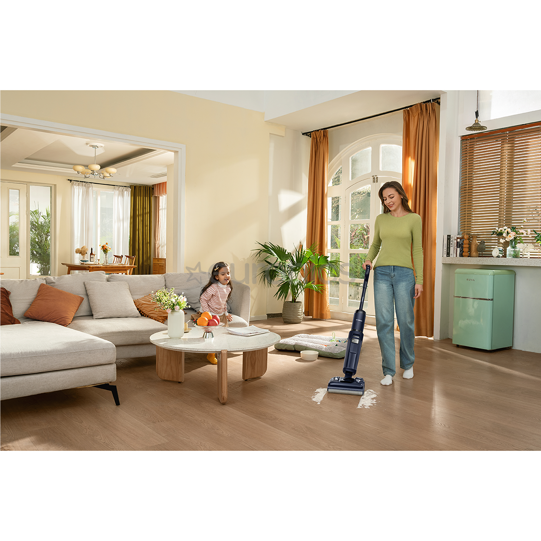 Tineco Floor One S7 Stretch, märg- ja kuivpuhastus, tumesinine - Juhtmevaba varstolmuimeja