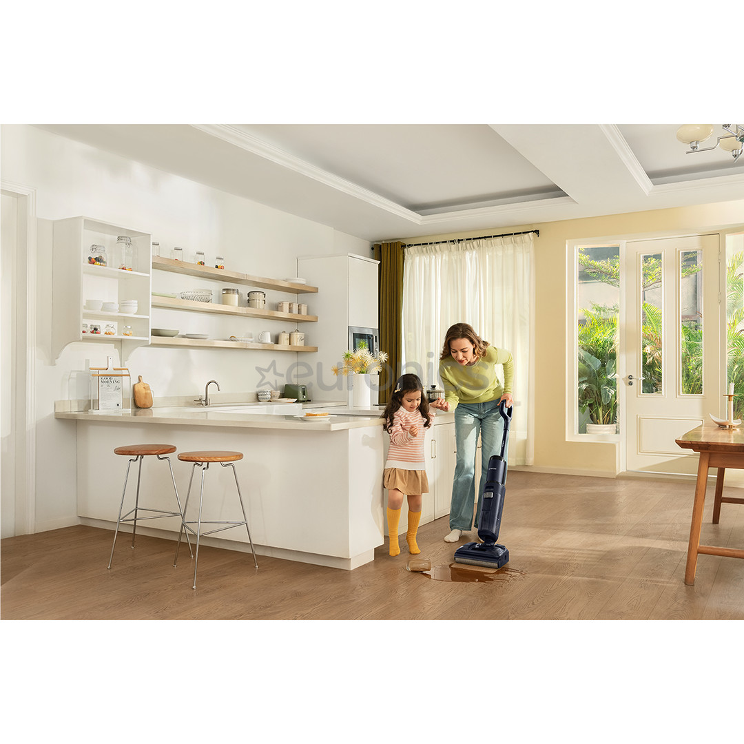 Tineco Floor One S7 Stretch, Wet & Dry, dark blue - Cordless vacuum cleaner