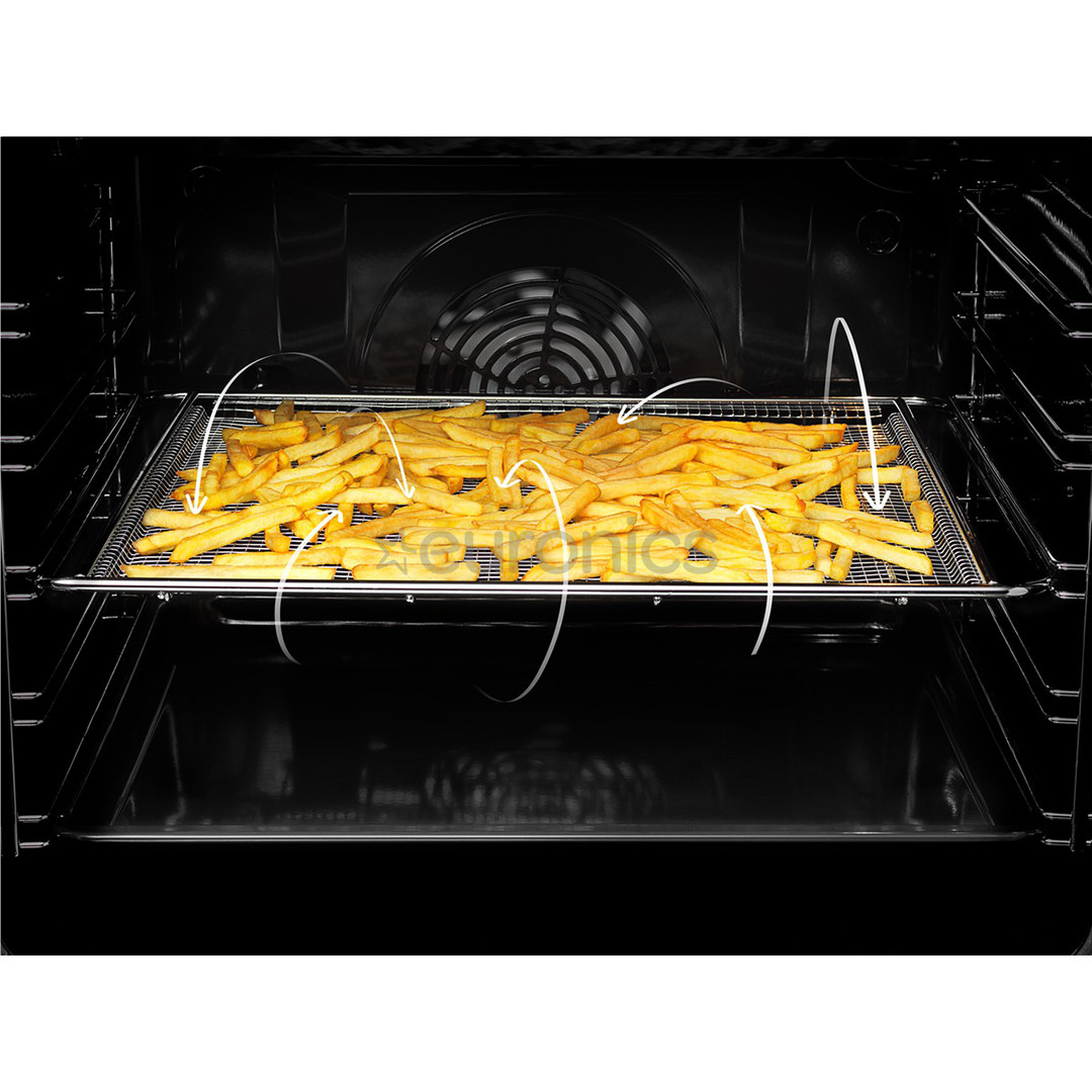 Electrolux Steambake, 58 L, laius 60 cm, roostevaba teras - Gaasipliit elektriahjuga