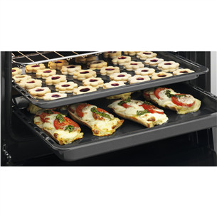 Electrolux Steambake, 58 L, laius 60 cm, roostevaba teras - Gaasipliit elektriahjuga