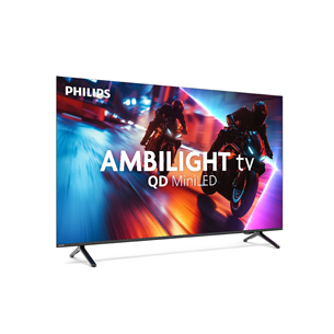 Philips MLED920, 55'', 4K UHD, Mini LED, черный - Телевизор