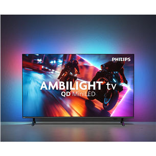 Philips MLED920, 55'', 4K UHD, Mini LED, черный - Телевизор