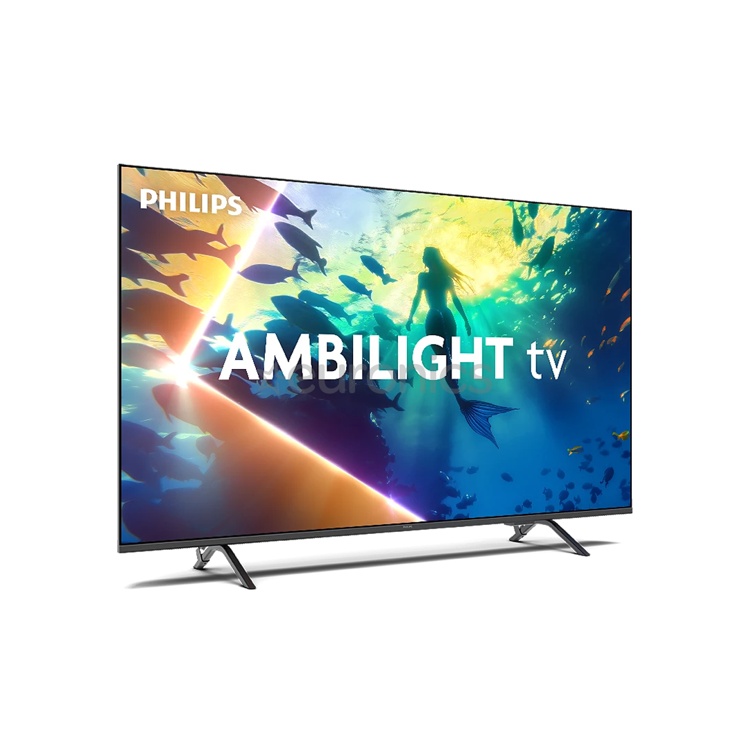 Philips PUS8010, 65', 4K UHD, LED, черный - Телевизор