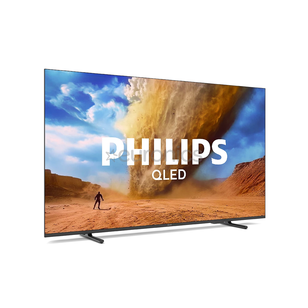 Philips PUS7810, 75'', 4K UHD, QLED, черный - Телевизор
