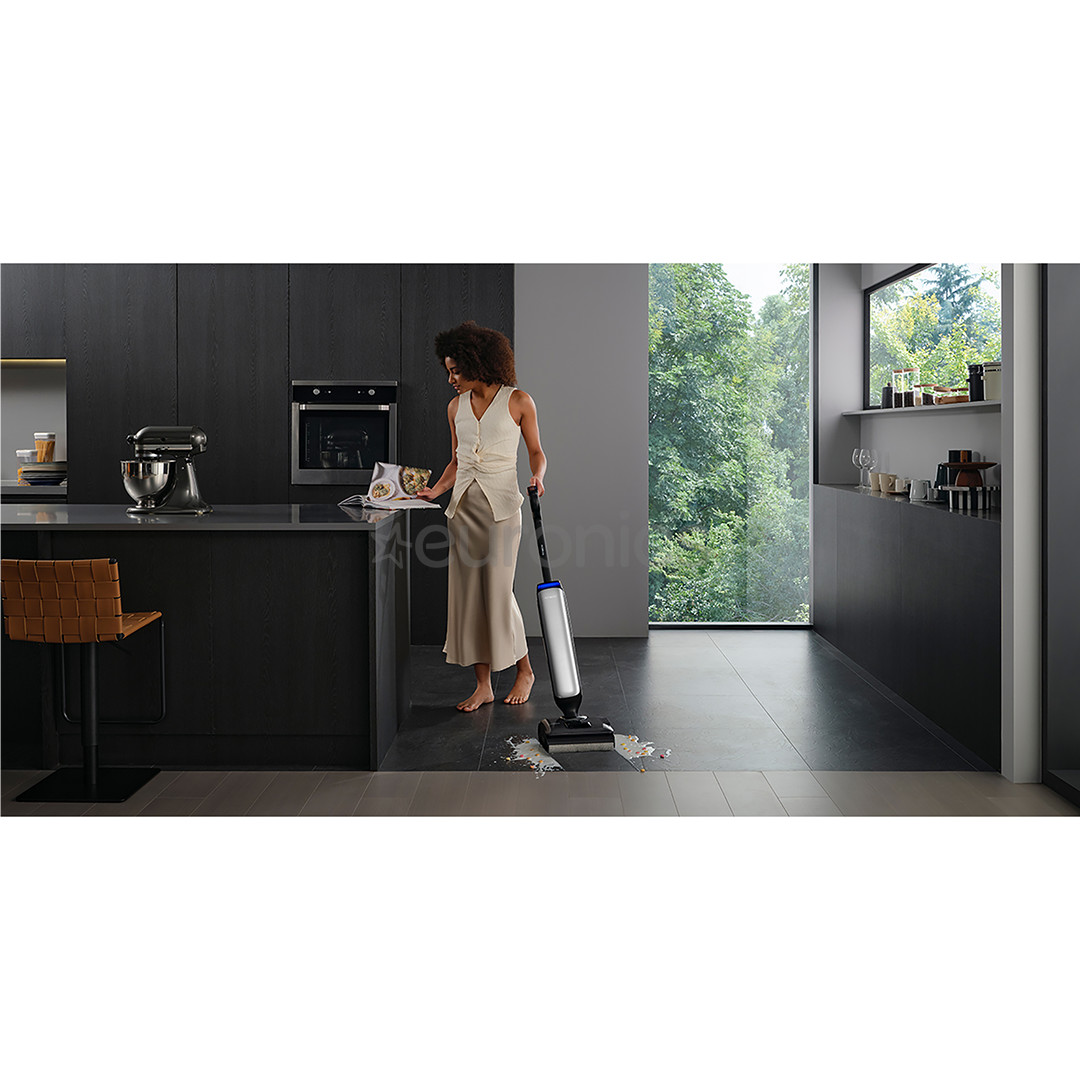 Tineco Floor One S9 Artist Premium, сухая и влажная уборка, серебристый/черный - Беспроводной пылесос