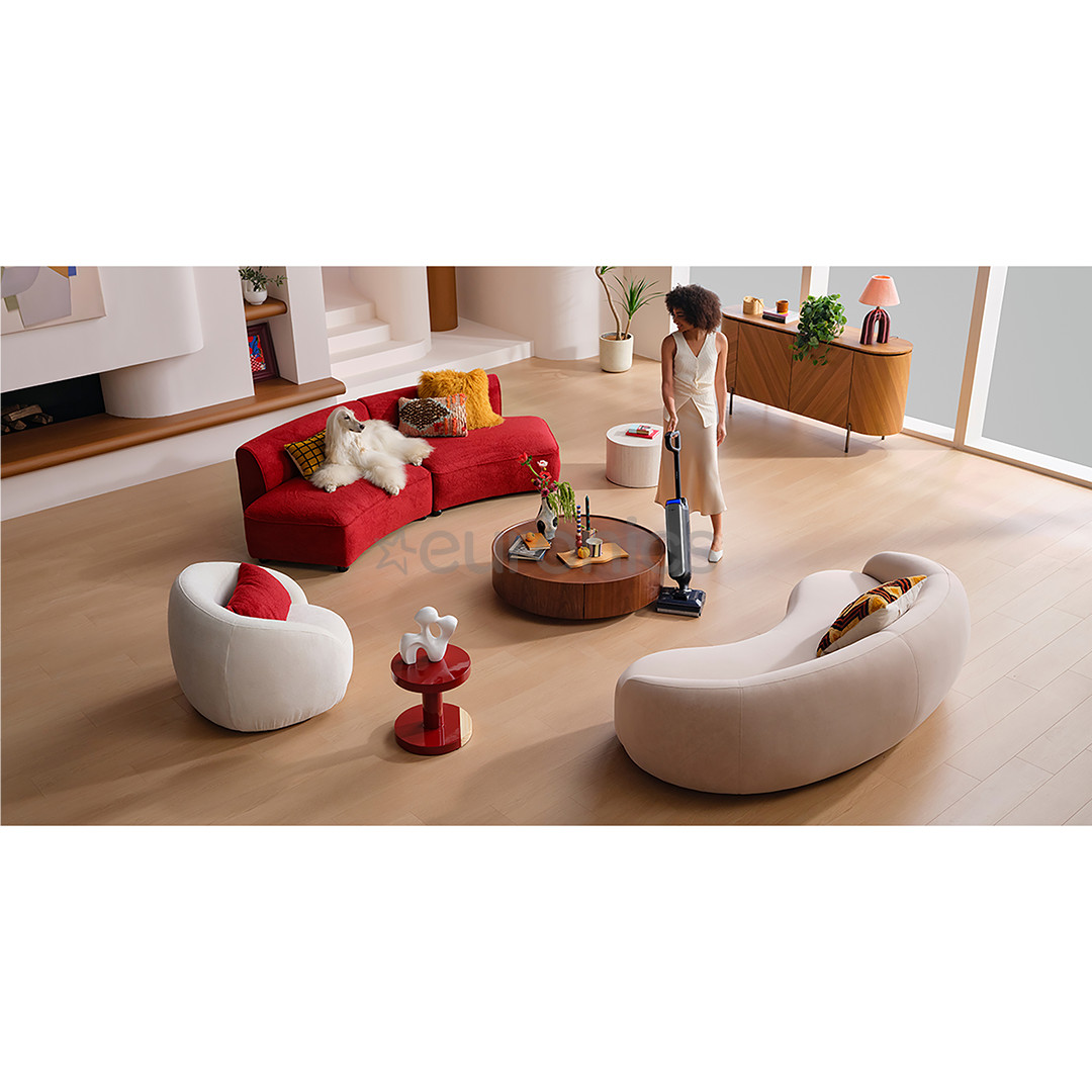 Tineco Floor One S9 Artist Premium, сухая и влажная уборка, серебристый/черный - Беспроводной пылесос