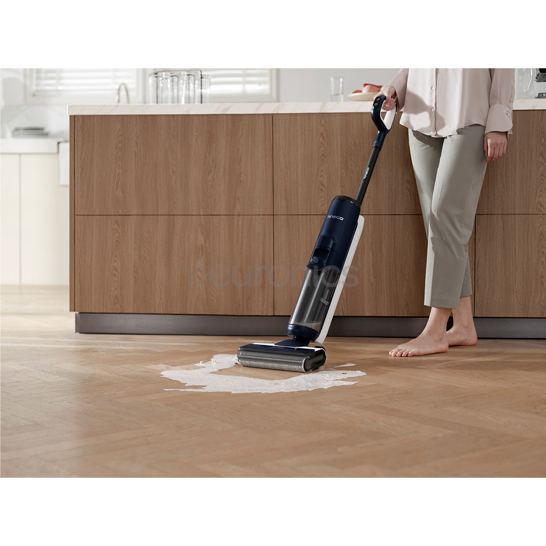 Tineco Floor One S6 Flashdry Pet, синий - Беспроводная швабра для твердых полов