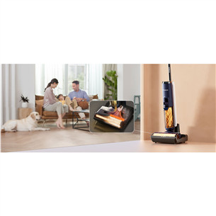 Tineco Floor One S6 Flashdry Pet, синий - Беспроводная швабра для твердых полов