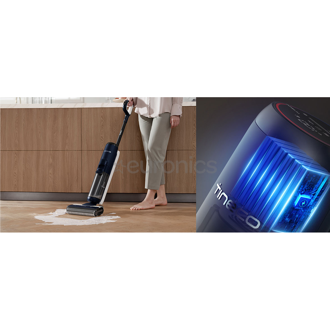 Tineco Floor One S6 Flashdry Pet, blue - Cordless hard floor cleaner