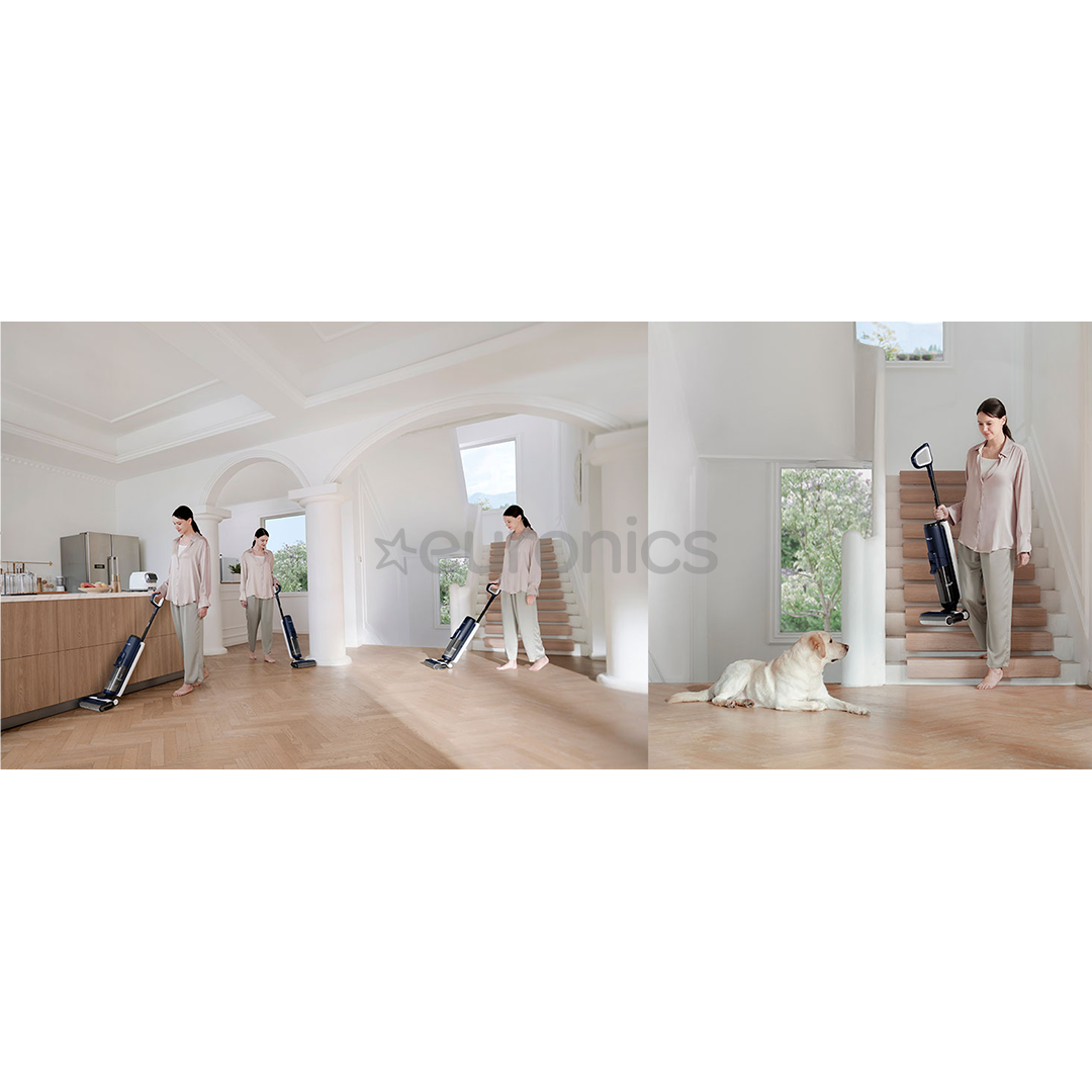 Tineco Floor One S6 Flashdry Pet, blue - Cordless hard floor cleaner