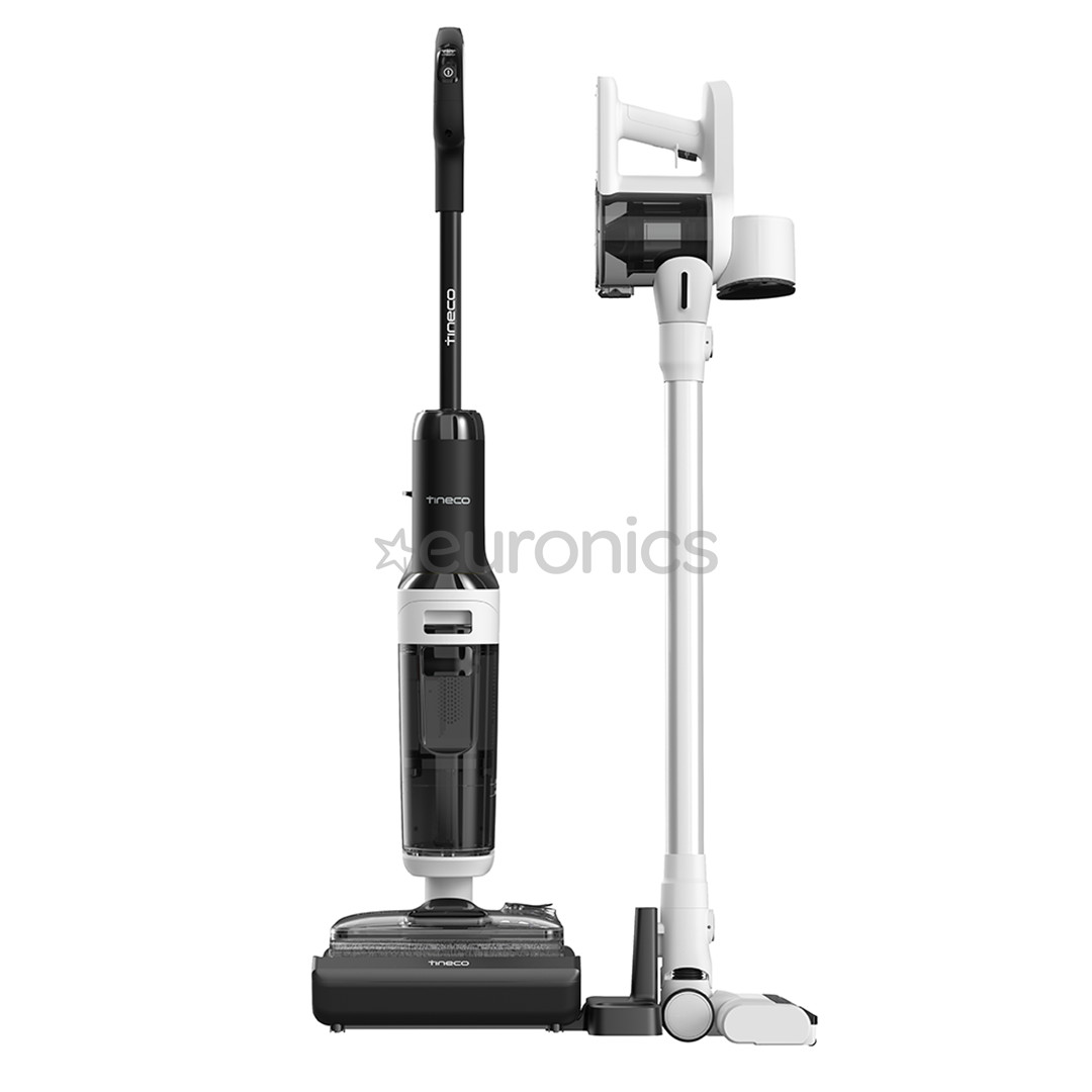 Tineco Switch S6 Stretch Plus, valge/must - Varstolmuimeja + põrandapesur