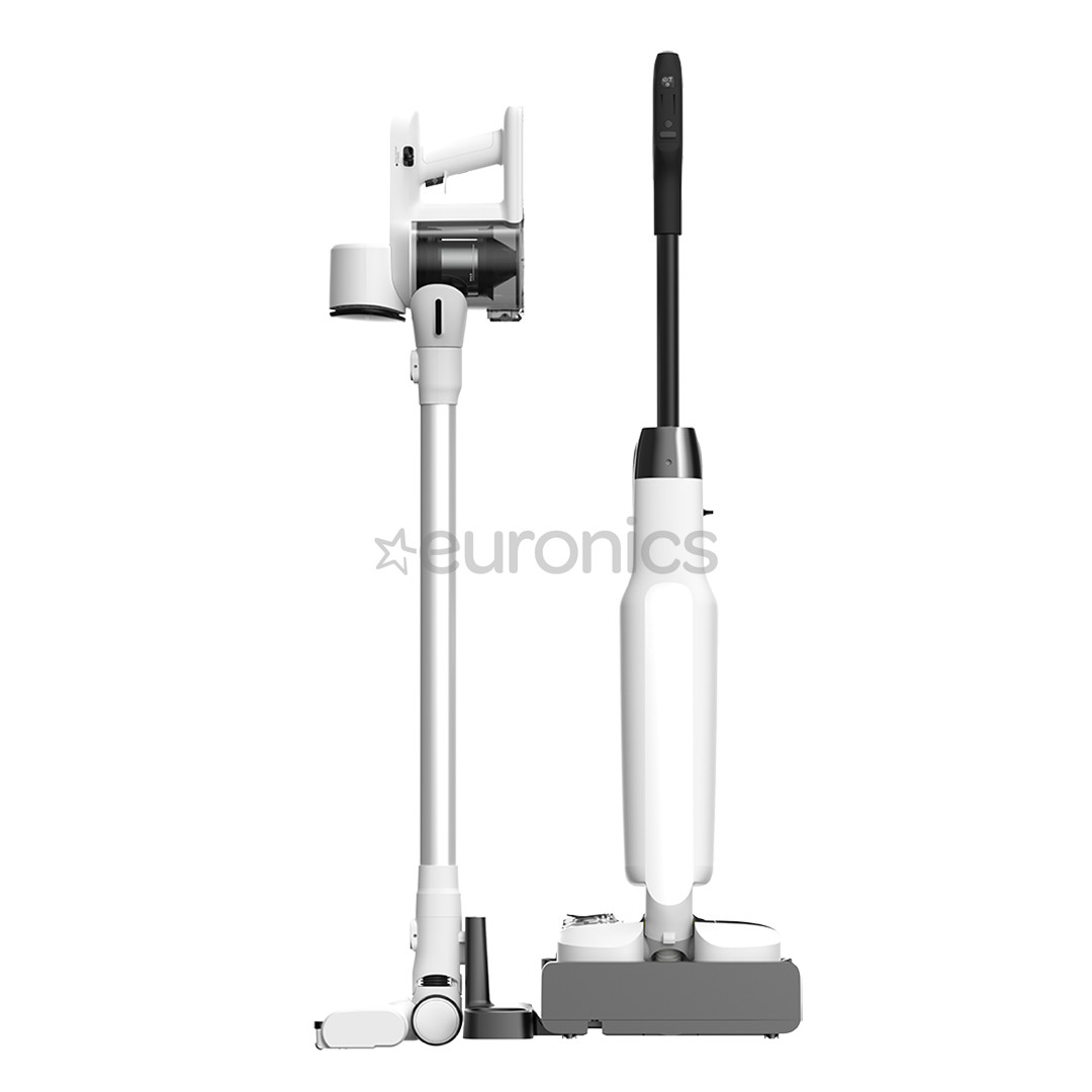 Tineco Switch S6 Stretch Plus, valge/must - Varstolmuimeja + põrandapesur