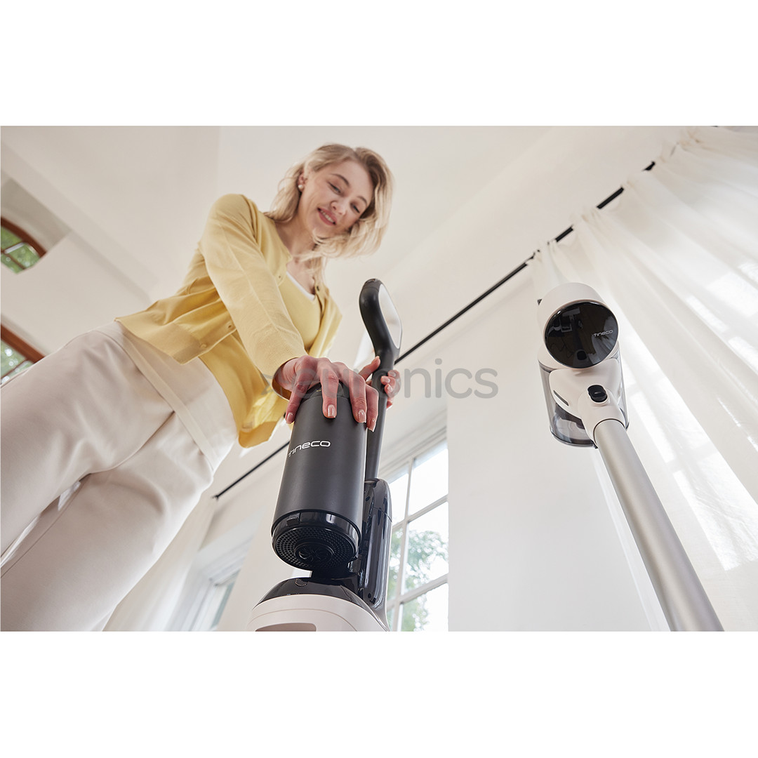 Tineco Switch S6 Stretch Plus, valge/must - Varstolmuimeja + põrandapesur