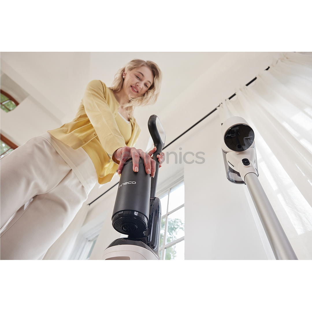 Tineco Switch S6 Stretch Plus, white/black - Cordless vacuum cleaner + floor washer