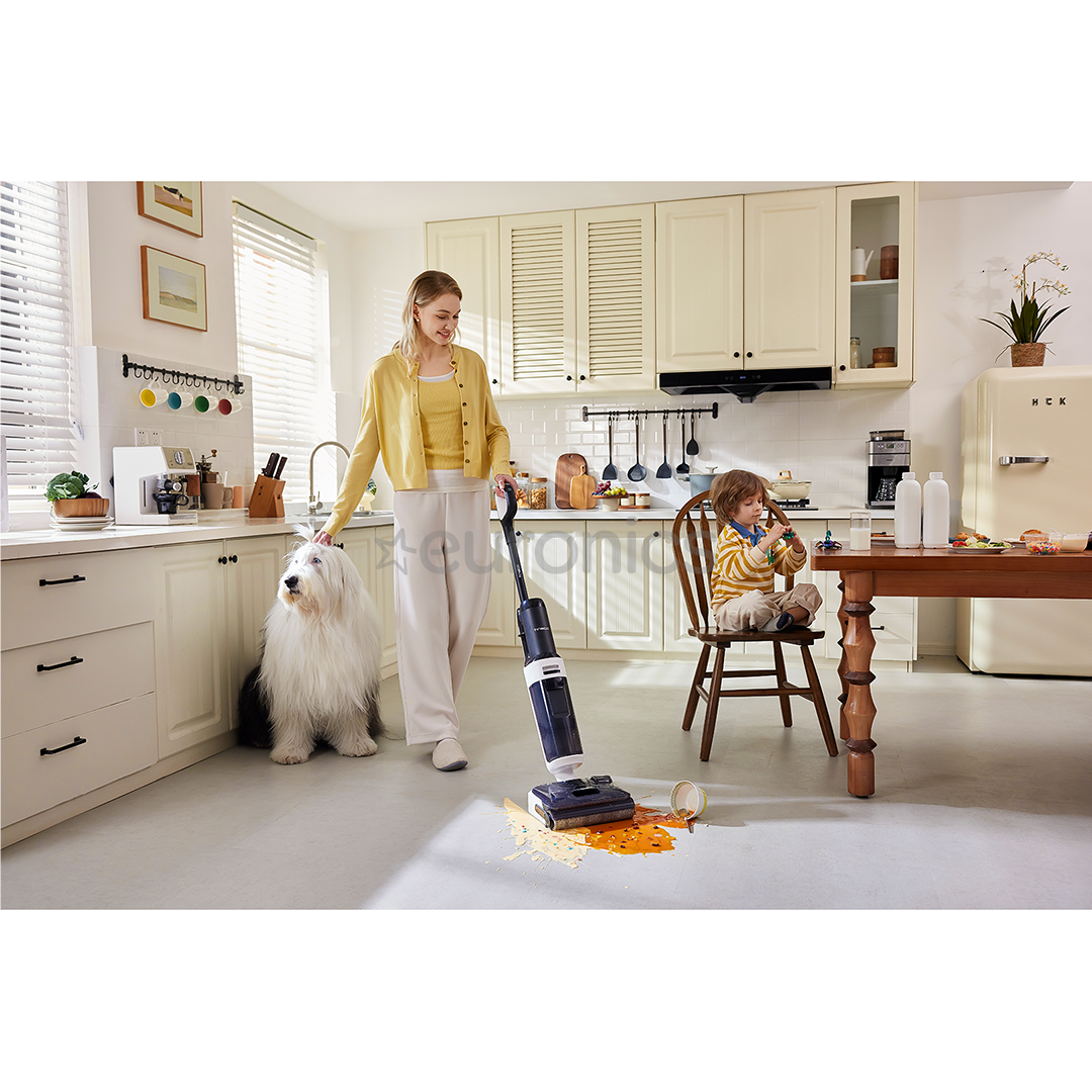 Tineco Switch S6 Stretch Plus, white/black - Cordless vacuum cleaner + floor washer