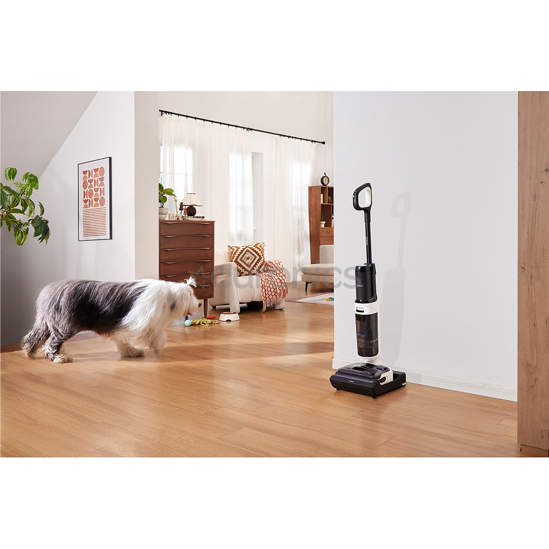 Tineco Switch S6 Stretch Plus, white/black - Cordless vacuum cleaner + floor washer