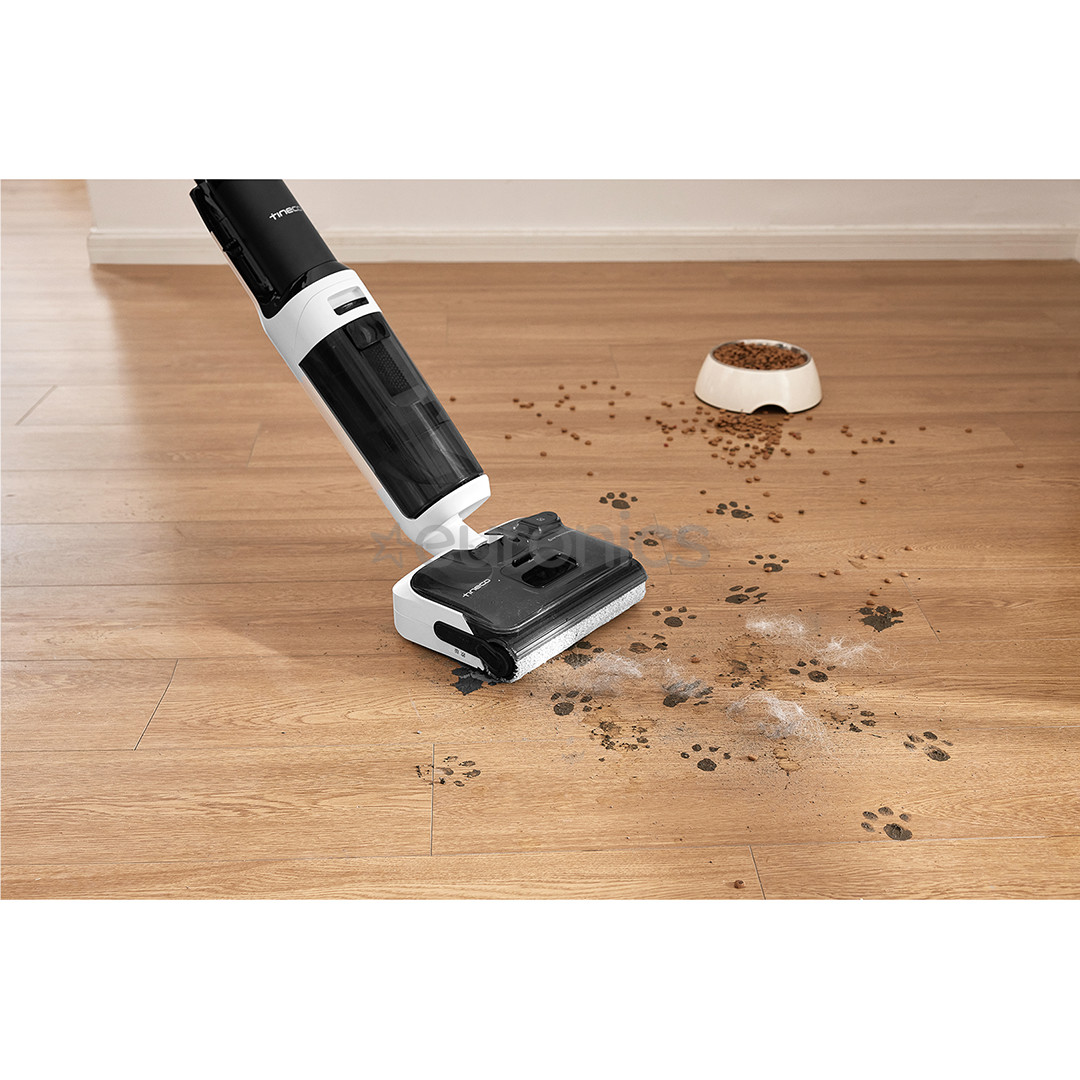 Tineco Switch S6 Stretch Plus, valge/must - Varstolmuimeja + põrandapesur