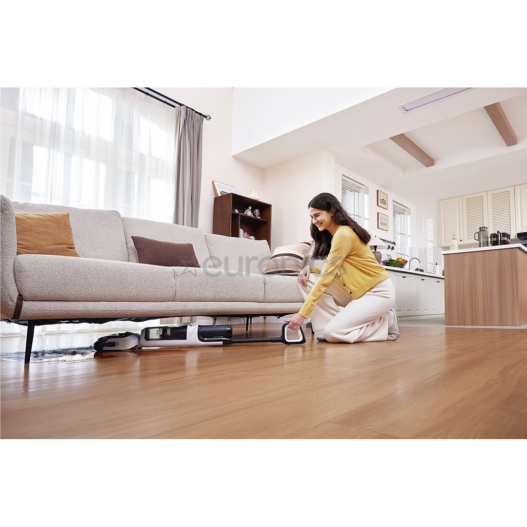 Tineco Switch S6 Stretch Plus, white/black - Cordless vacuum cleaner + floor washer
