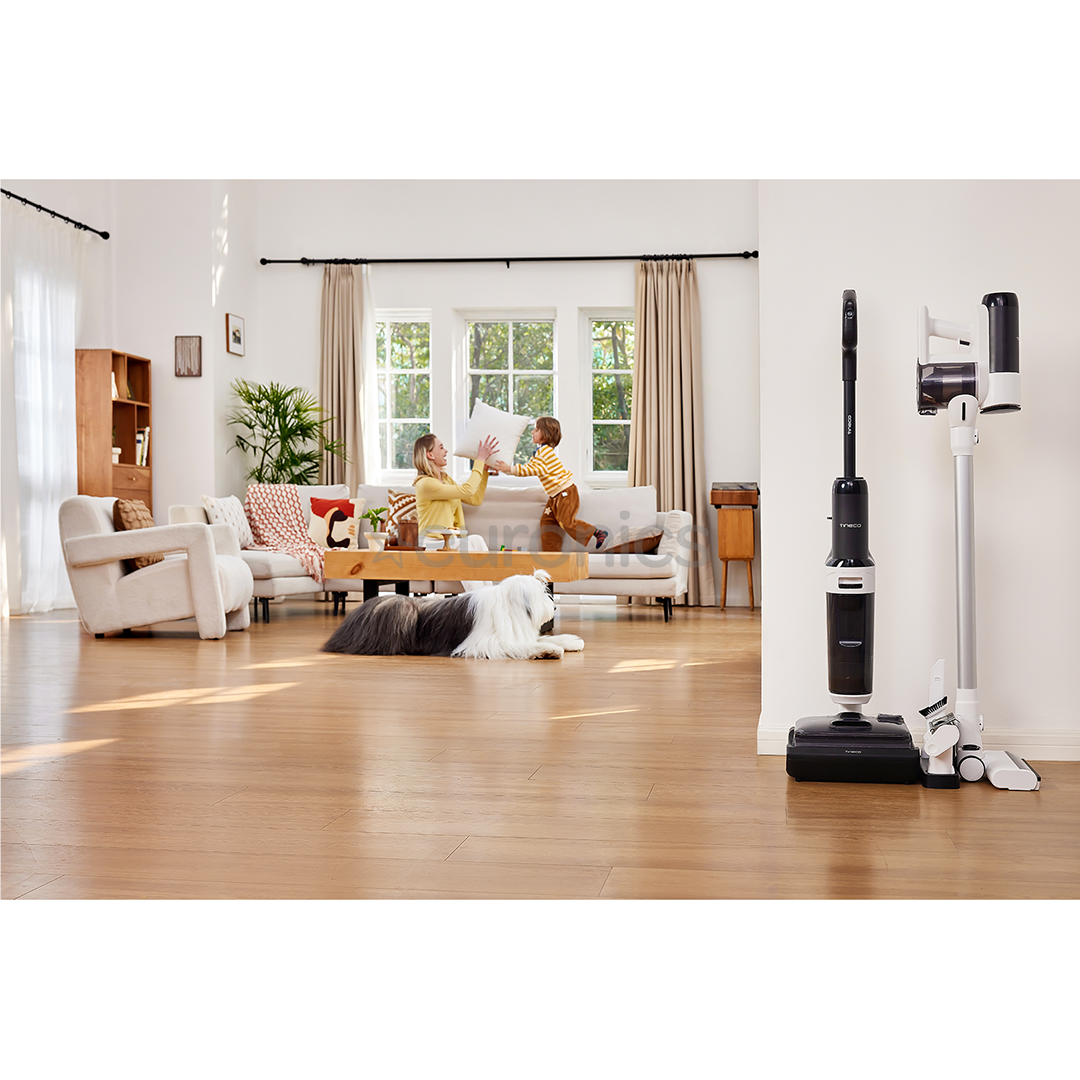 Tineco Switch S6 Stretch Plus, white/black - Cordless vacuum cleaner + floor washer