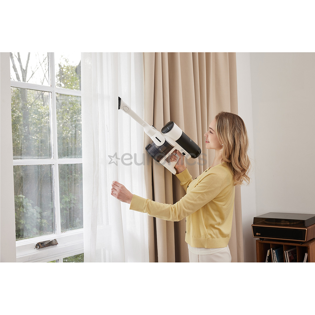 Tineco Switch S6 Stretch Plus, valge/must - Varstolmuimeja + põrandapesur