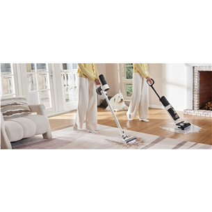 Tineco Switch S6 Stretch Plus, valge/must - Varstolmuimeja + põrandapesur