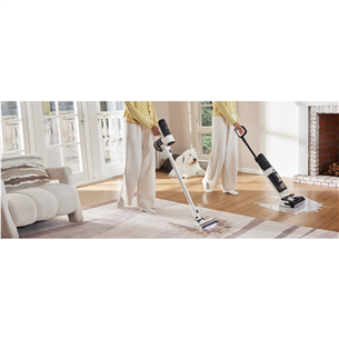 Tineco Switch S6 Stretch Plus, white/black - Cordless vacuum cleaner + floor washer
