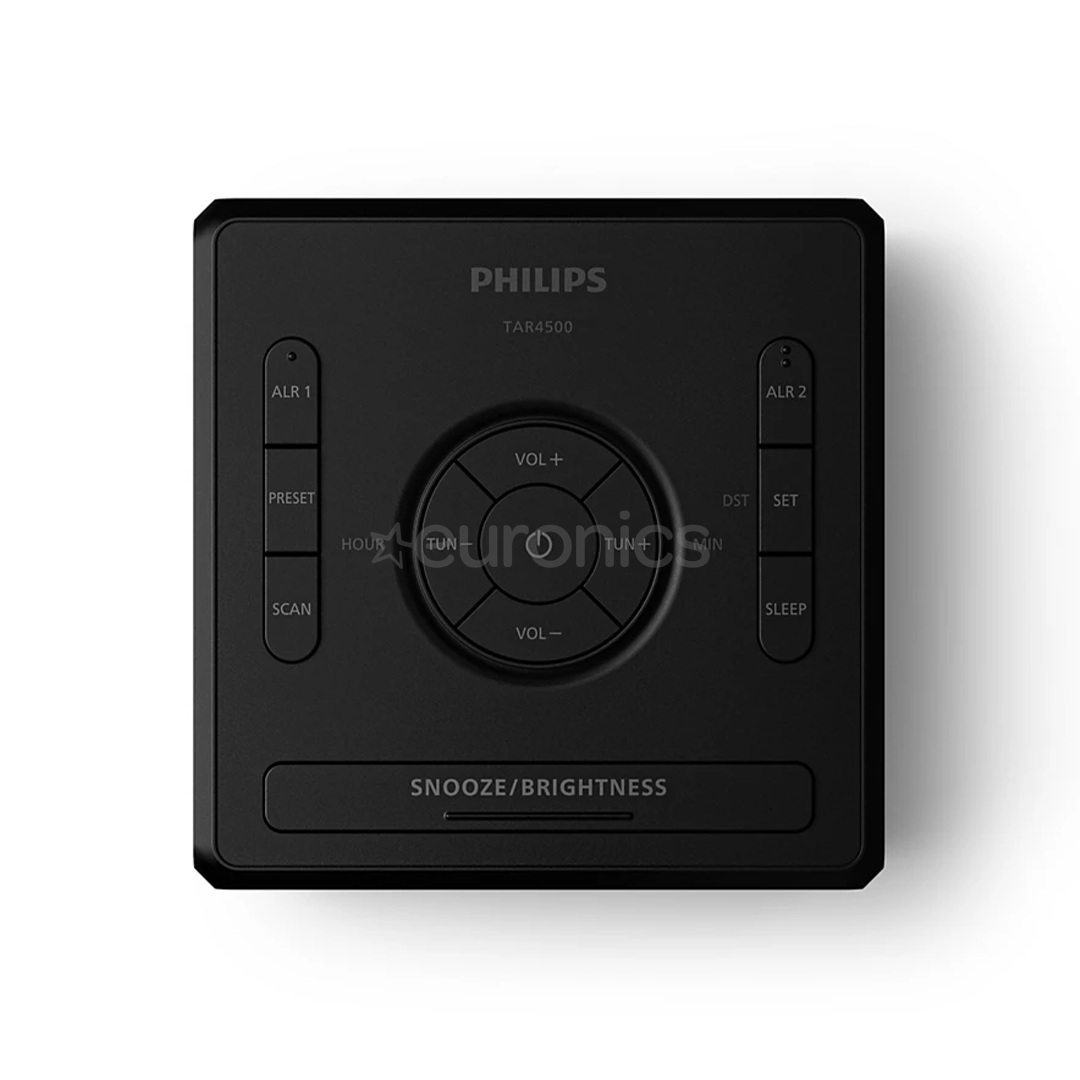 Philips TAR4500, must - Kellraadio