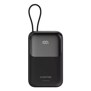 Canyon OnPower 101, 10 000 mAh, black - Power bank CNS-CPB101BK