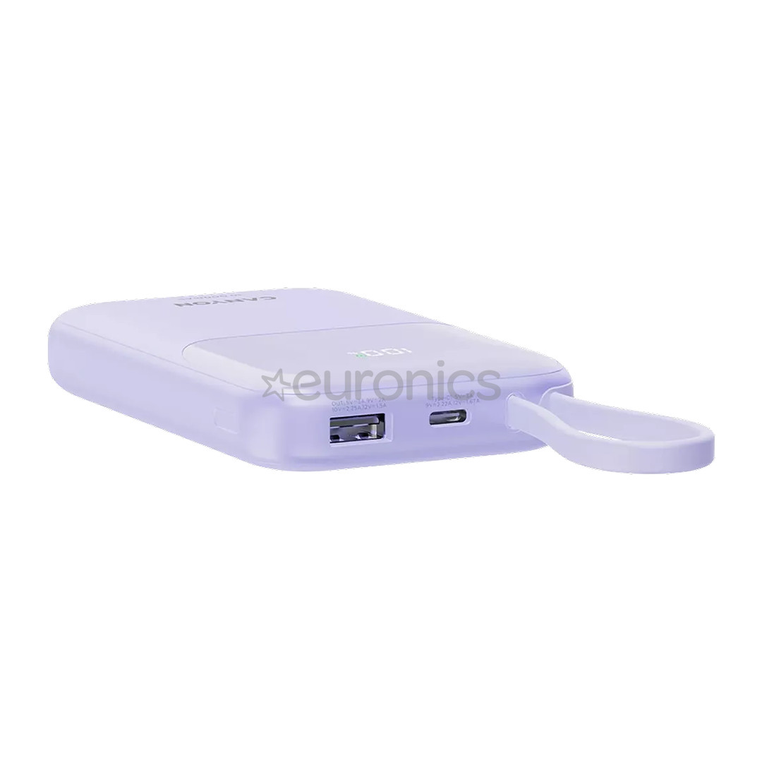 Canyon OnPower 101, 10 000 mAh, purple - Power bank