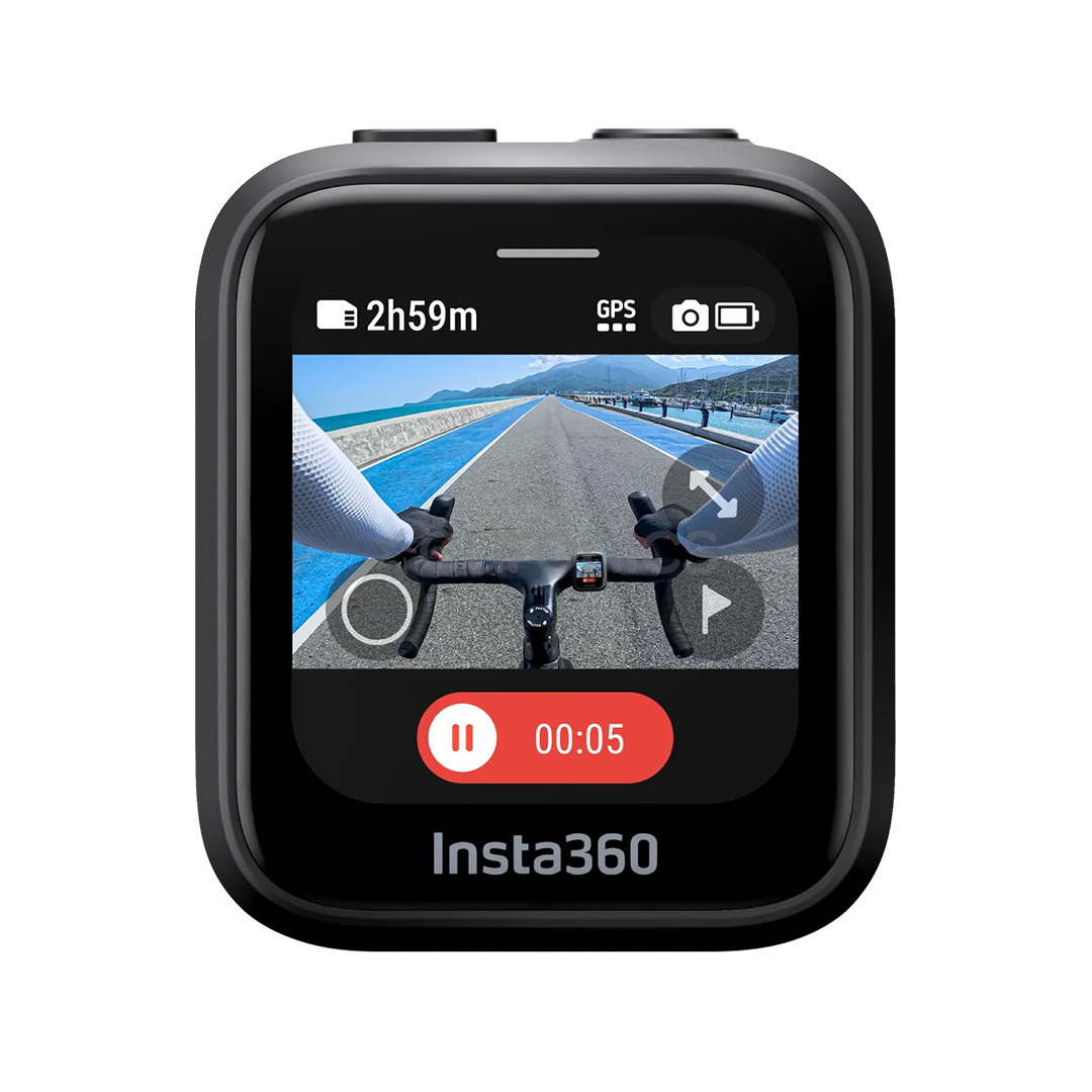 Insta360 GPS Preview Remote, must - Kaamera juhtpult