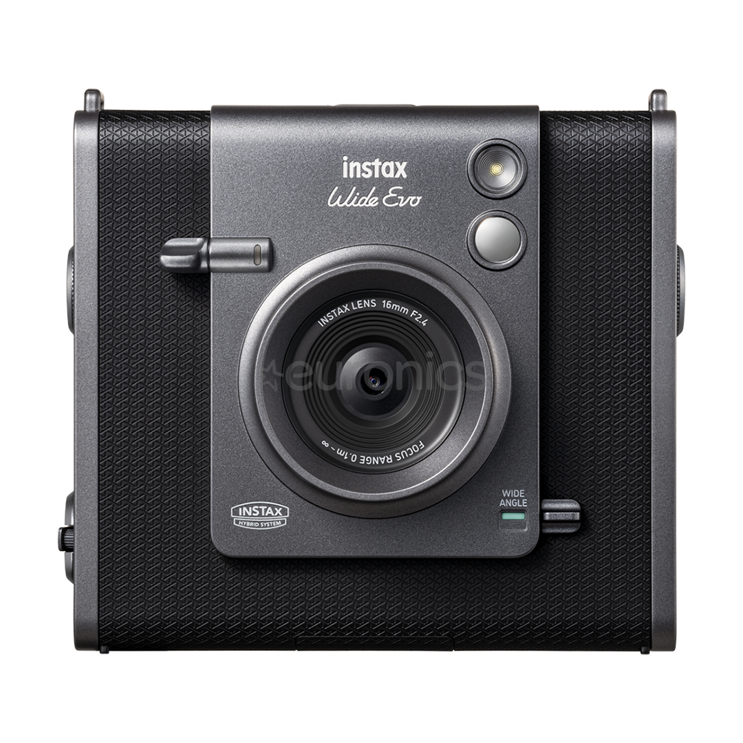 Fuji Instax Wide Evo, must - Kaamera