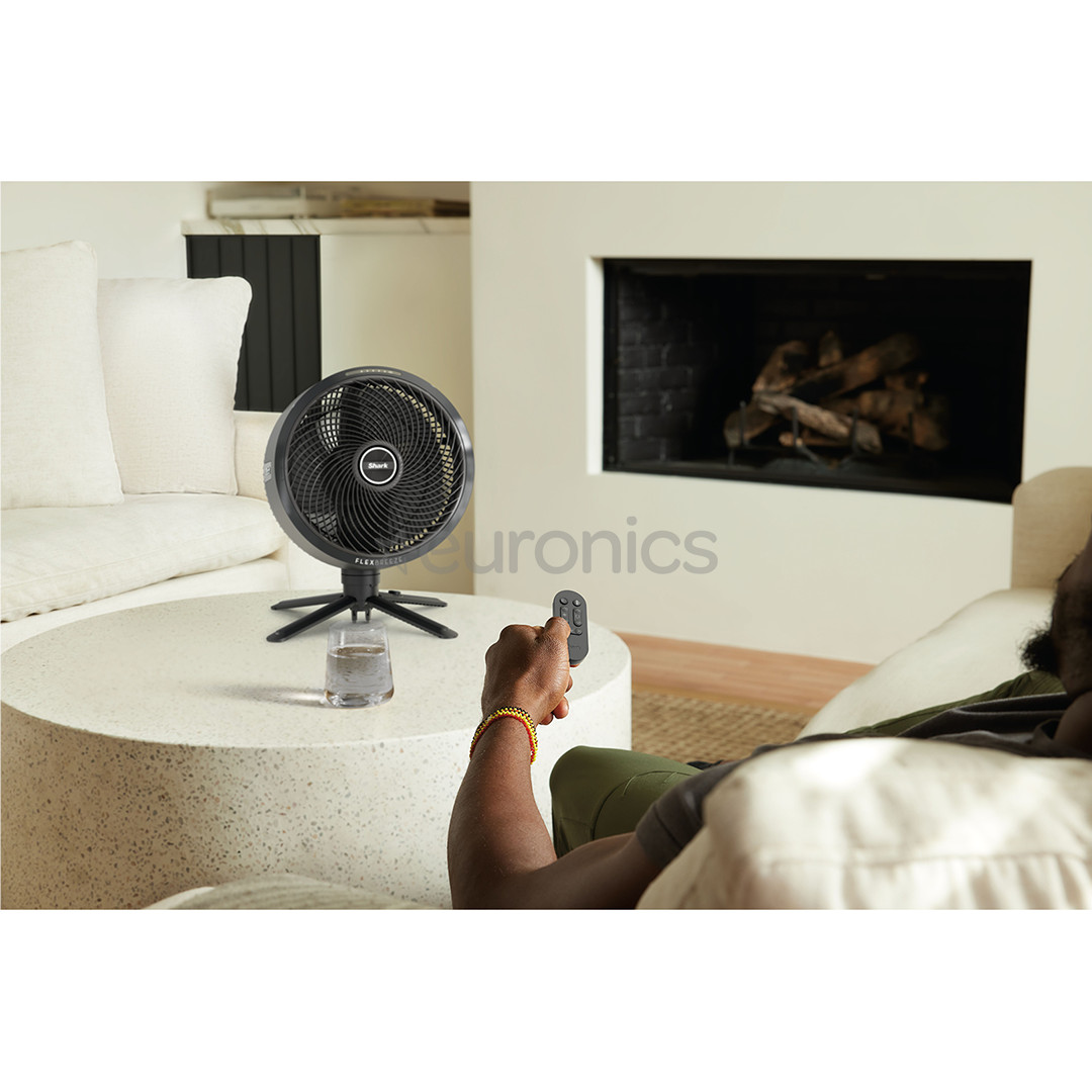 Shark FlexBreeze Pro Mist, серый - Портативный вентилятор