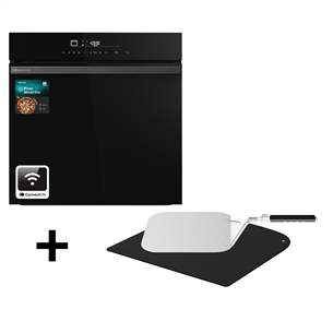Hisense, 77 L, pürolüütiline puhastus, must - Integreeritav ahi