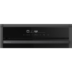 Hisense, 77 L, pürolüütiline puhastus, must - Integreeritav ahi