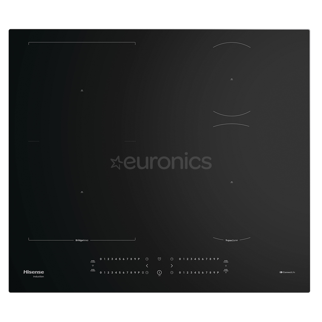 Hisense, laius 59,5 cm, must - Integreeritav induktsioonpliidiplaat