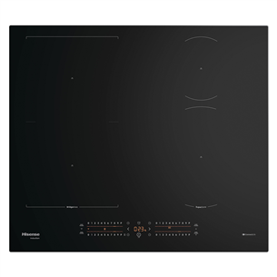 Hisense, laius 59,5 cm, must - Integreeritav induktsioonpliidiplaat