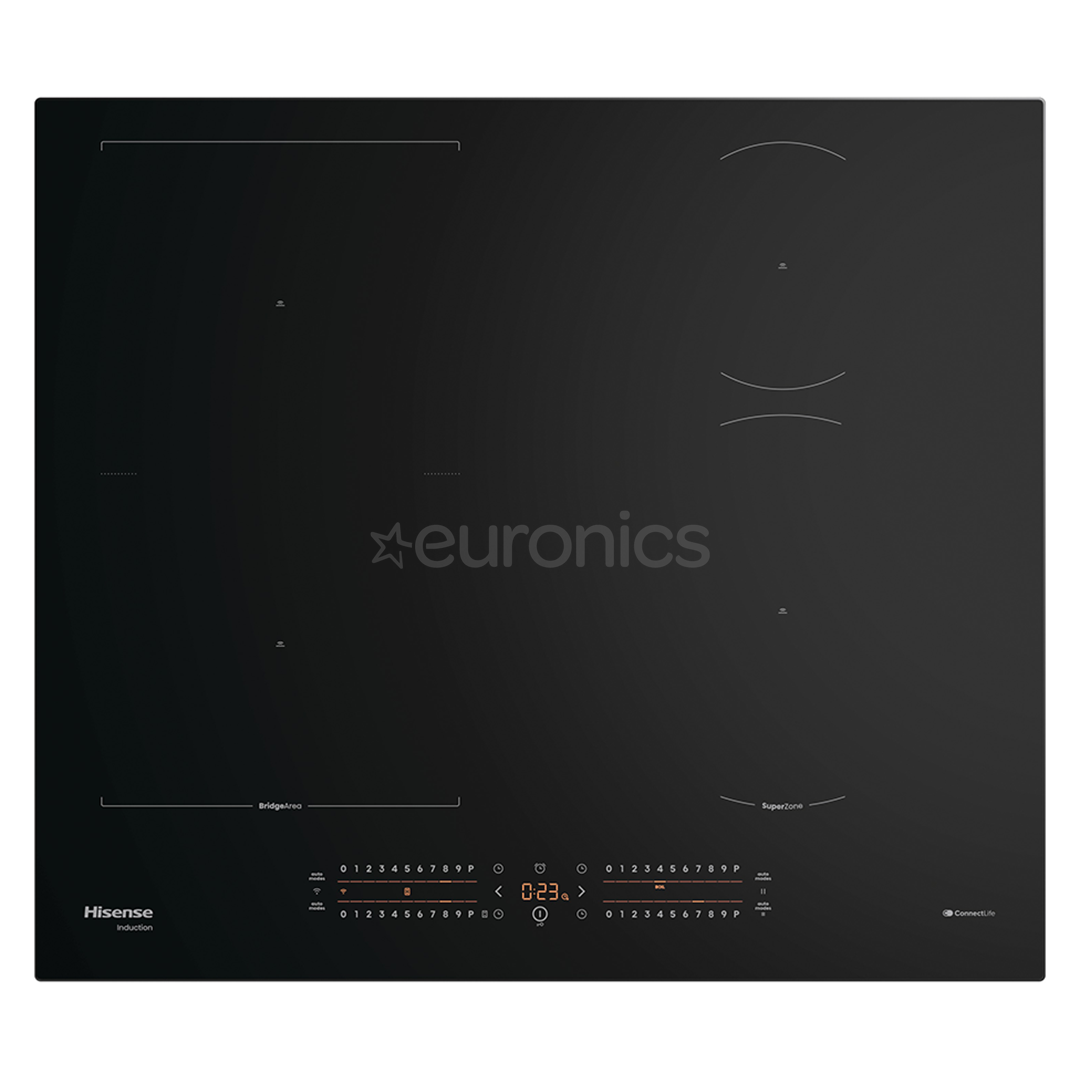 Hisense, laius 59,5 cm, must - Integreeritav induktsioonpliidiplaat